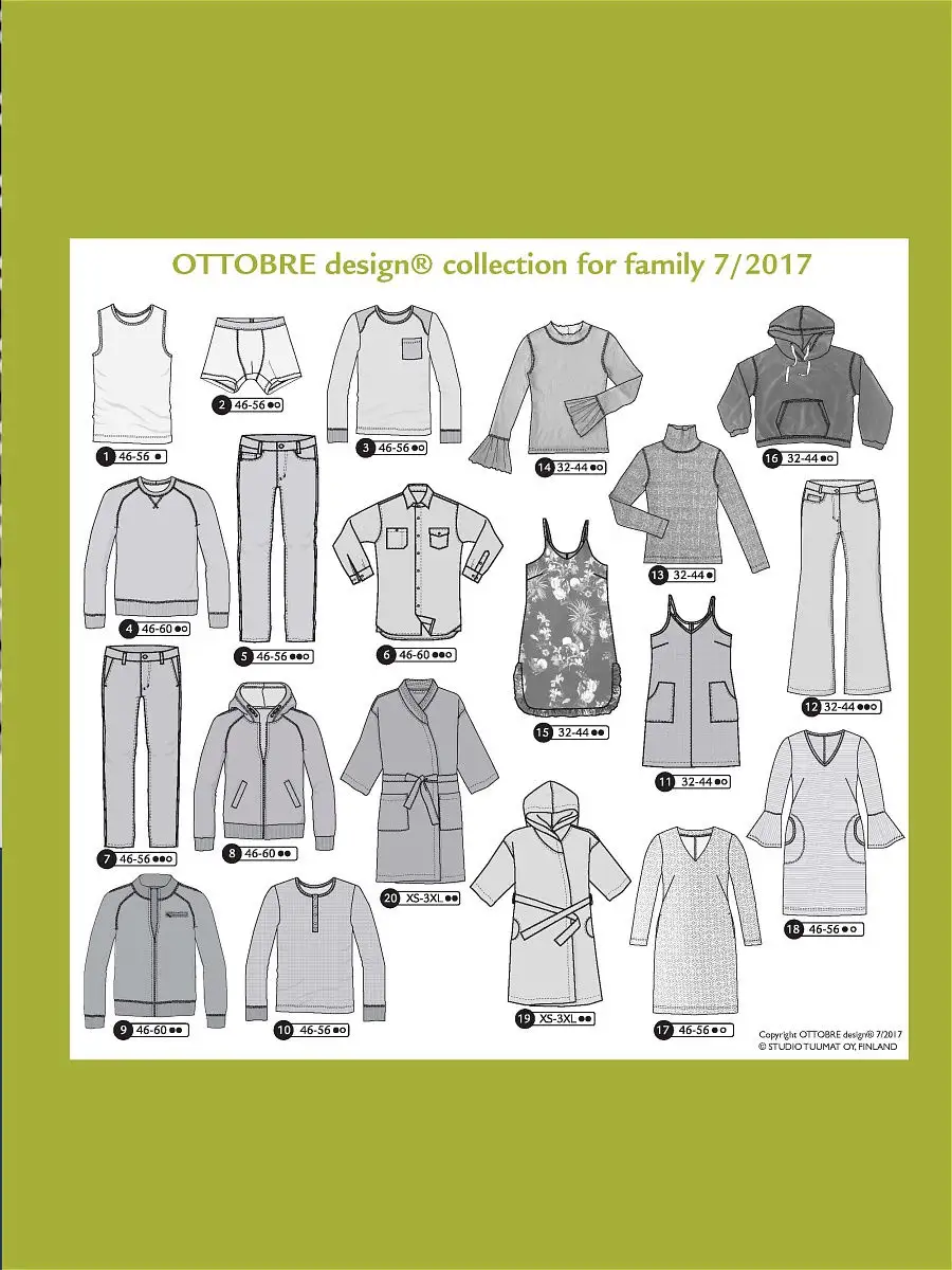 Журнал выкроек OTTOBRE design® Kids 4/2021