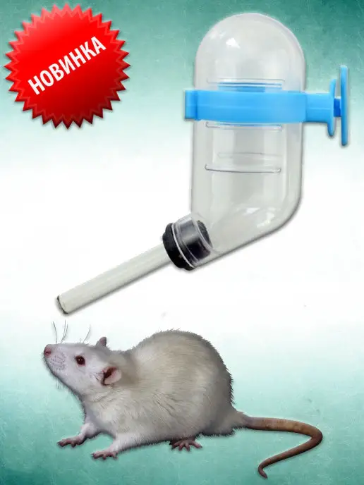 Uniglodis Поилка для грызунов, 60 мл, 60 мл