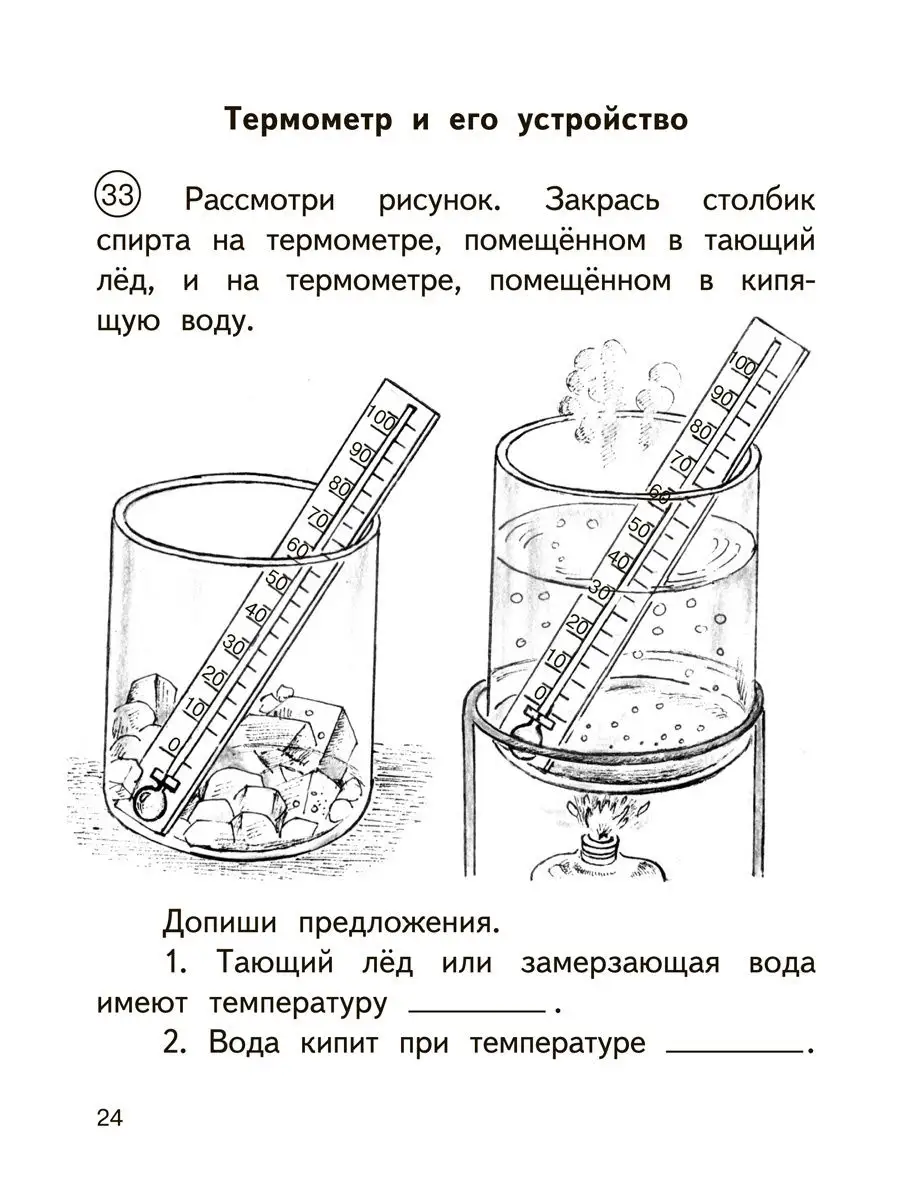 Инструменты и приборы как необхоимое оборудование при изучении окружающего мира. Термометр