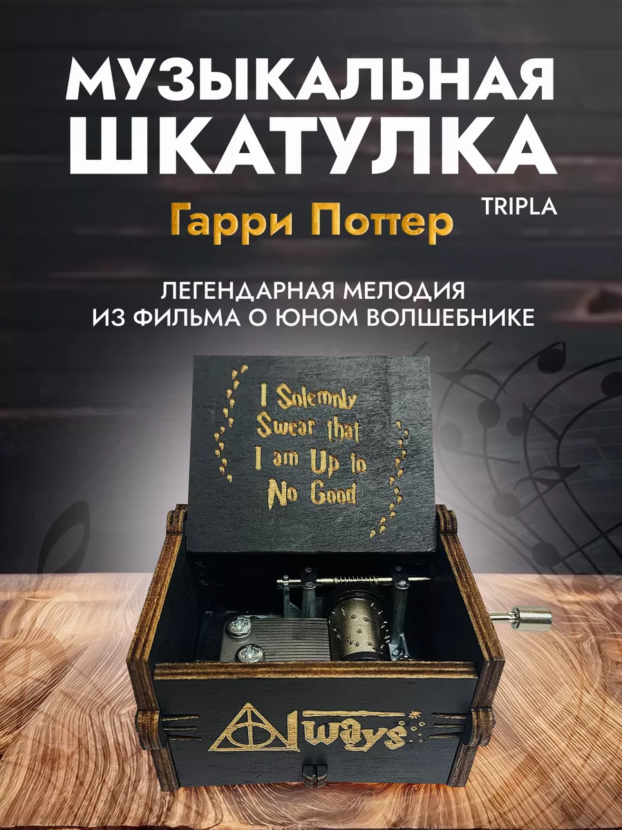 Музыкальная шкатулка Гарри Поттер Harry Potter Tripla 17031389 купить за  285 ₽ в интернет-магазине Wildberries