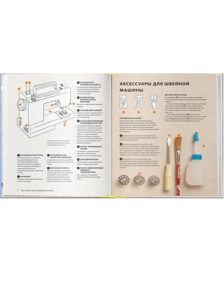 Как шить на швейной машине. Идеальный самоучитель для Эксмо 17057566 купить  в интернет-магазине Wildberries