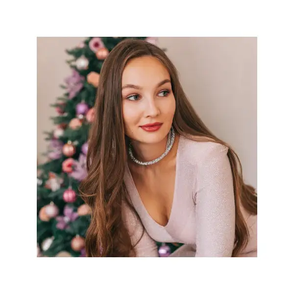 Колье эффектное Шанталь