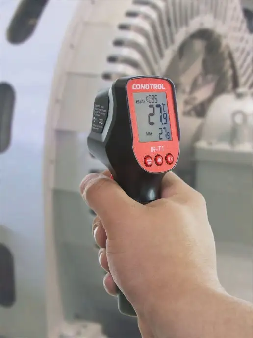 Condtrol Пирометр IR-T1 Бесконтактный инфракрасный термометр, черный, фото 6