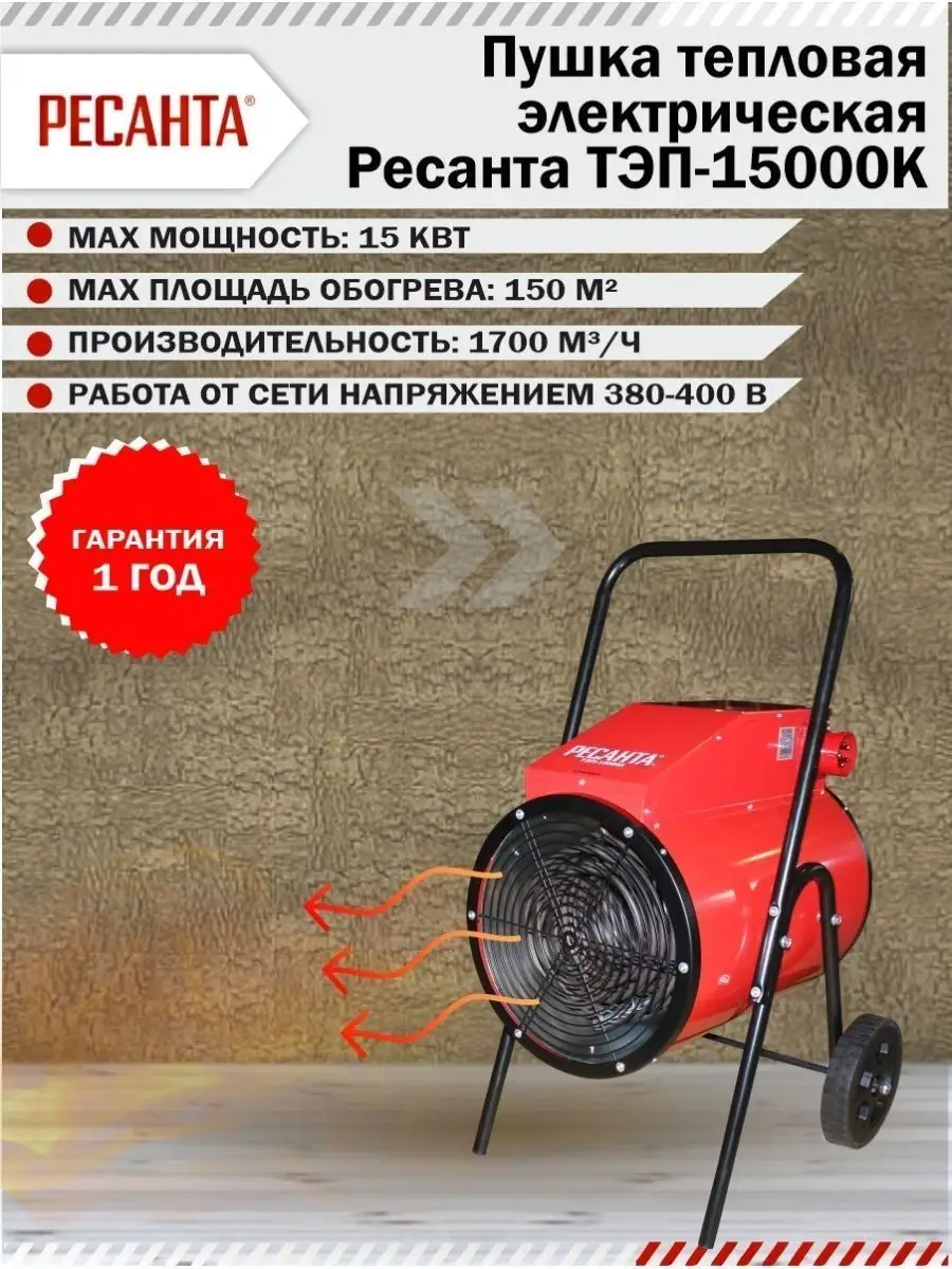 Ресанта тэп 15000к