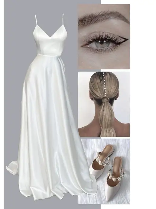 OZEROVA Wedding Dress Свадебное платье белое, белый