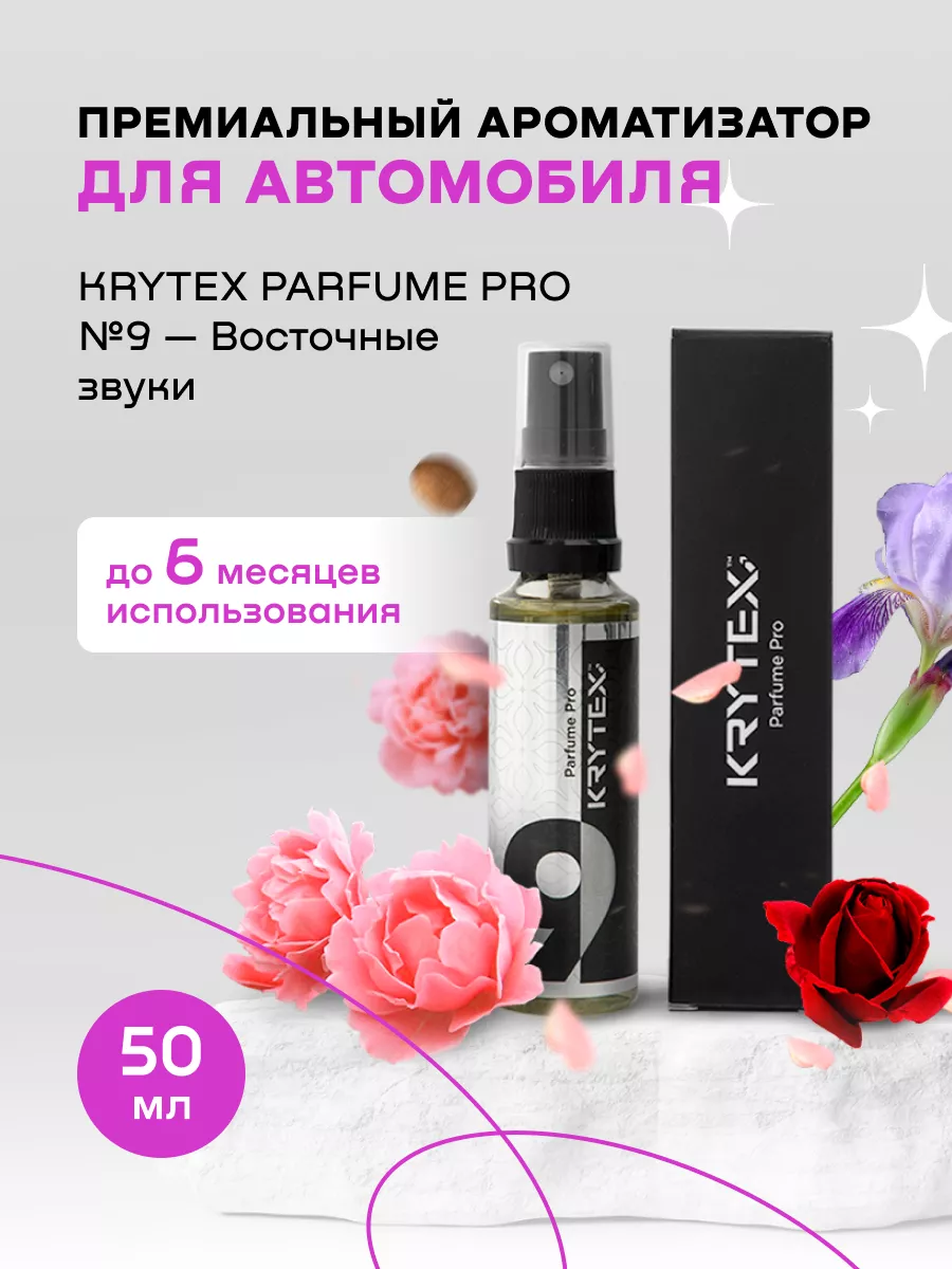 Ароматизатор в машину жен. Parfume Pro №9 автодухи KRYTEX 17131928 купить  за 1 007 ₽ в интернет-магазине Wildberries