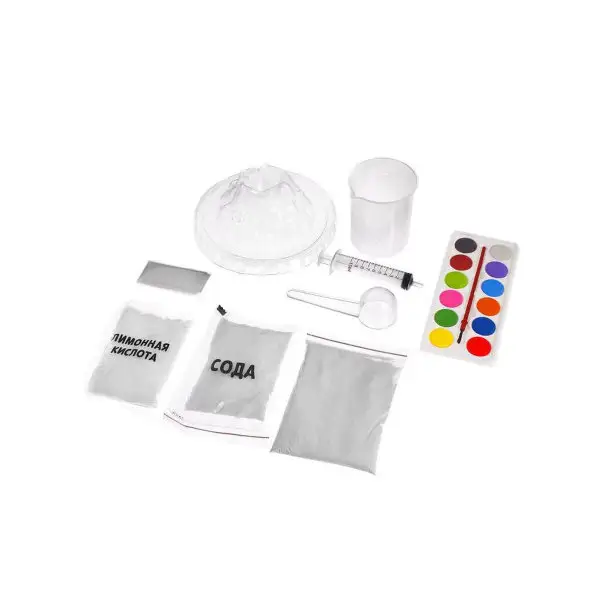 Набор для опытов "Создай свой вулкан"/Детская игрушка/Подарок для ребенка