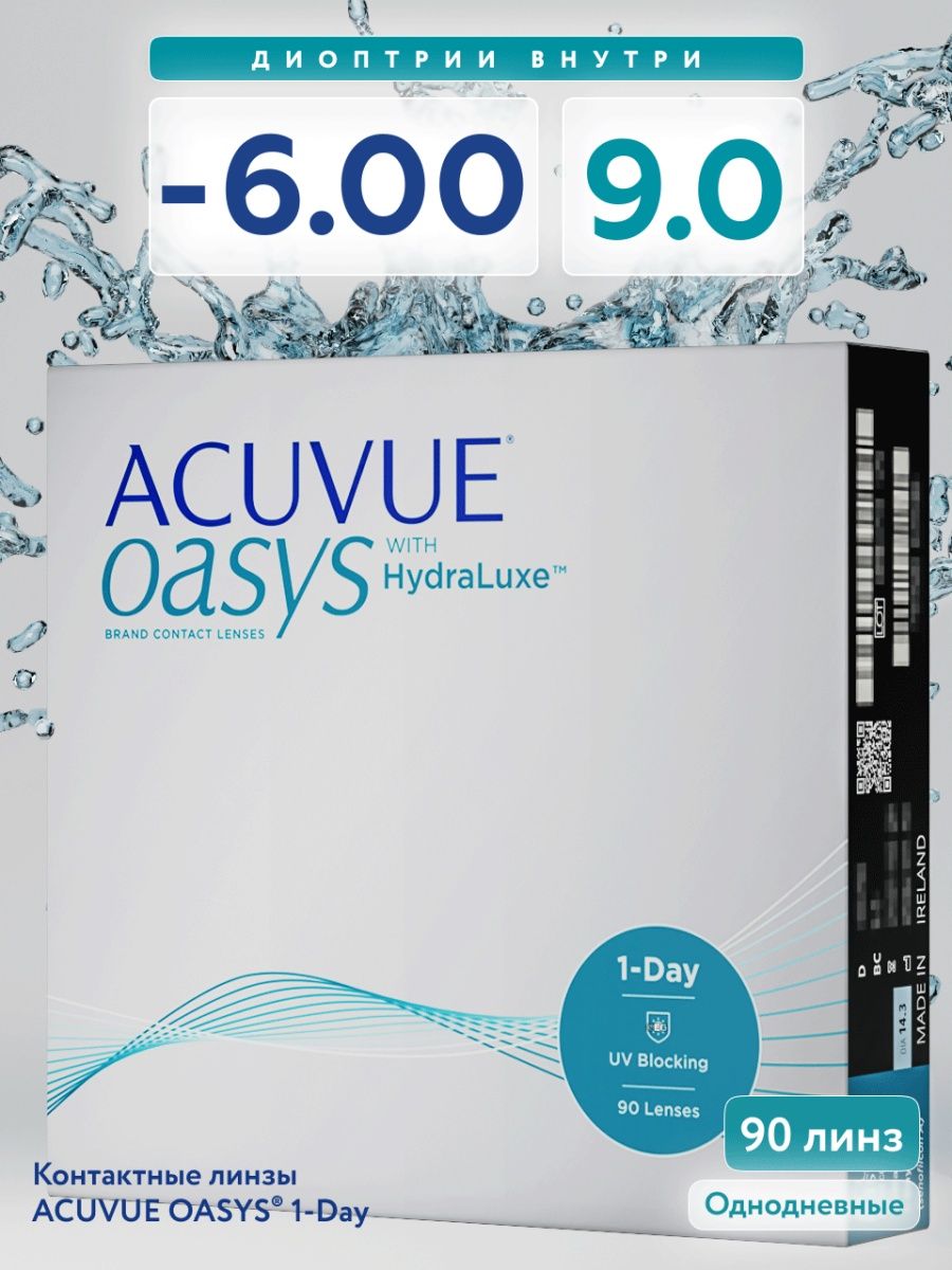 Однодневные линзы acuvue oasys 1 day