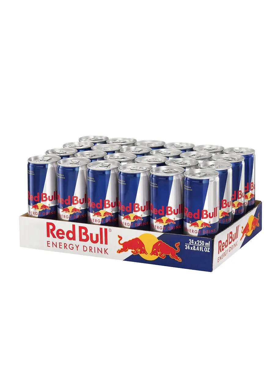 Энергетический напиток Ред Булл 250 мл X 24 Red Bull 17281520 купить в  интернет-магазине Wildberries