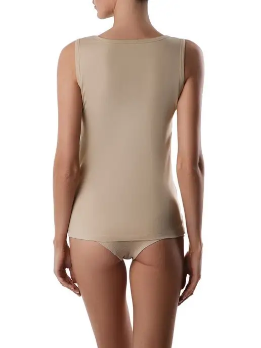 CONTE Elegant Майка базовая COMFORT LM 566, бежевый, фото 4