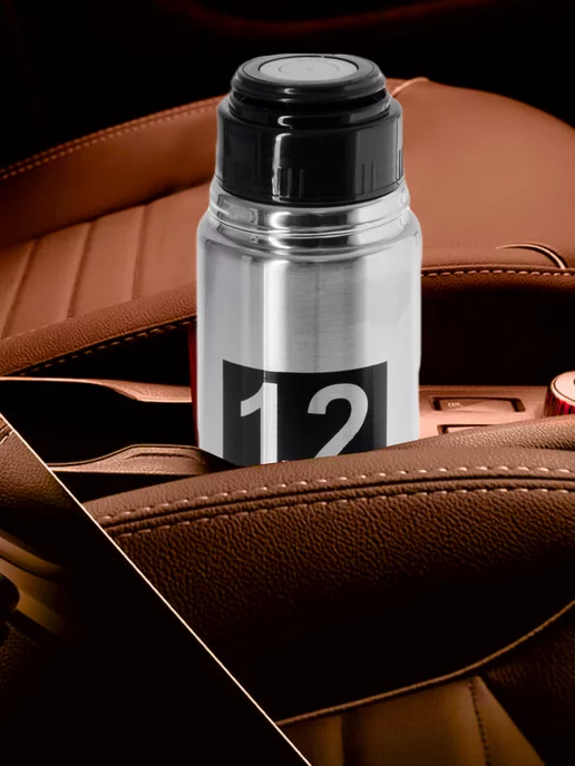 Термос универсальный 1,2 л в чехле - фото 11