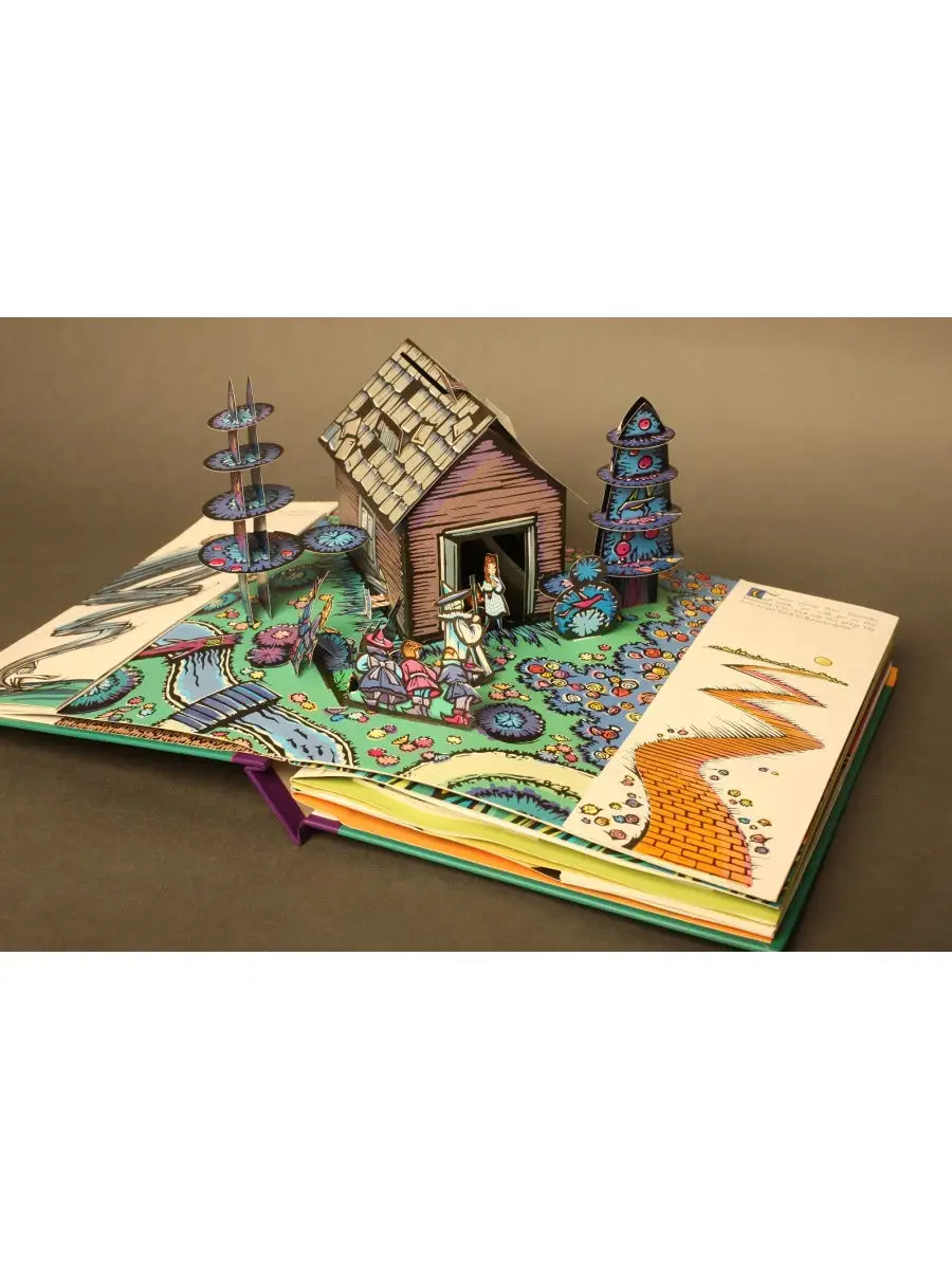 The Wonderful Wizard of Oz: Pop-Up book - Удивительный Волшебник Из Страны  Оз. Книга-панорама Роберт Сабуда 17336291 купить за 3 022 ₽ в  интернет-магазине Wildberries