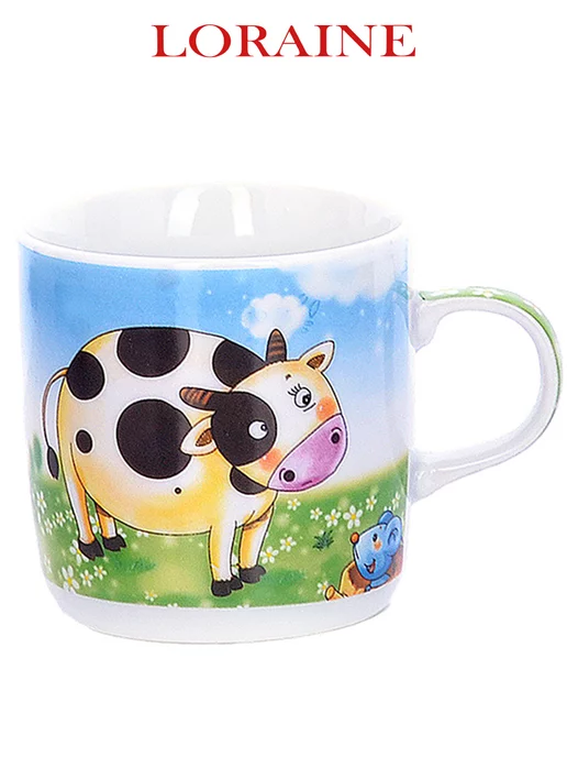 Набор детской посуды фарфор 3 предмета - фото 13