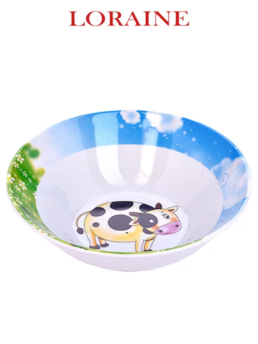 Набор детской посуды фарфор 3 предмета - фото 14