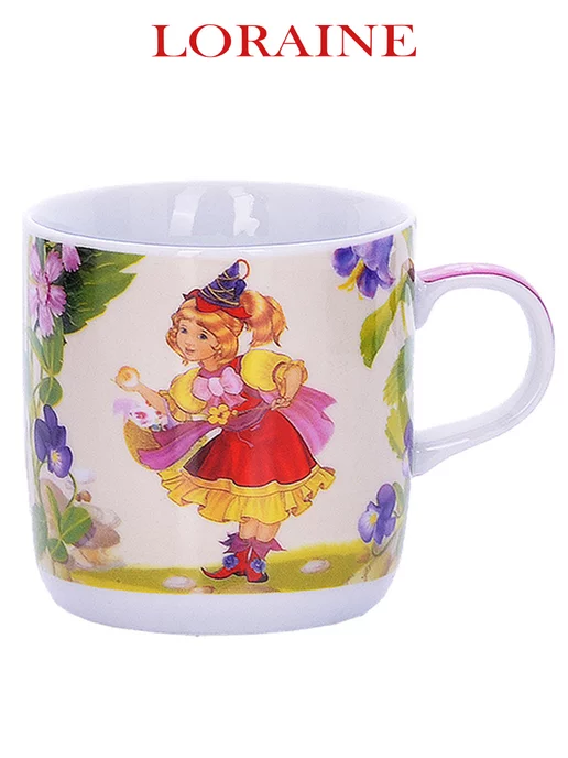 Набор детской посуды фарфор 3 предмета - фото 13