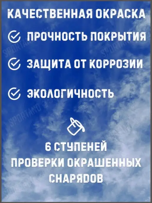 TITAN Гиря 10 кг чемпионская, 10 кг, фото 2