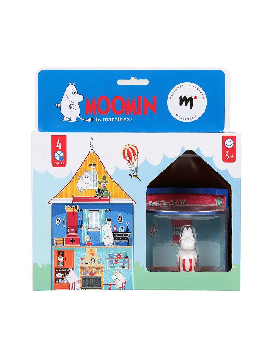 Набор фигурок Moomin Муми-дом мини Муми-мама Martinex Oy 17368122 купить в  интернет-магазине Wildberries