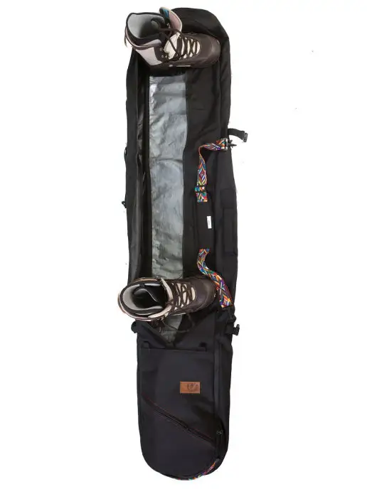 Tim-Sport Чехол - рюкзак для сноуборда SNOWPACK р.175, черный, фото 5