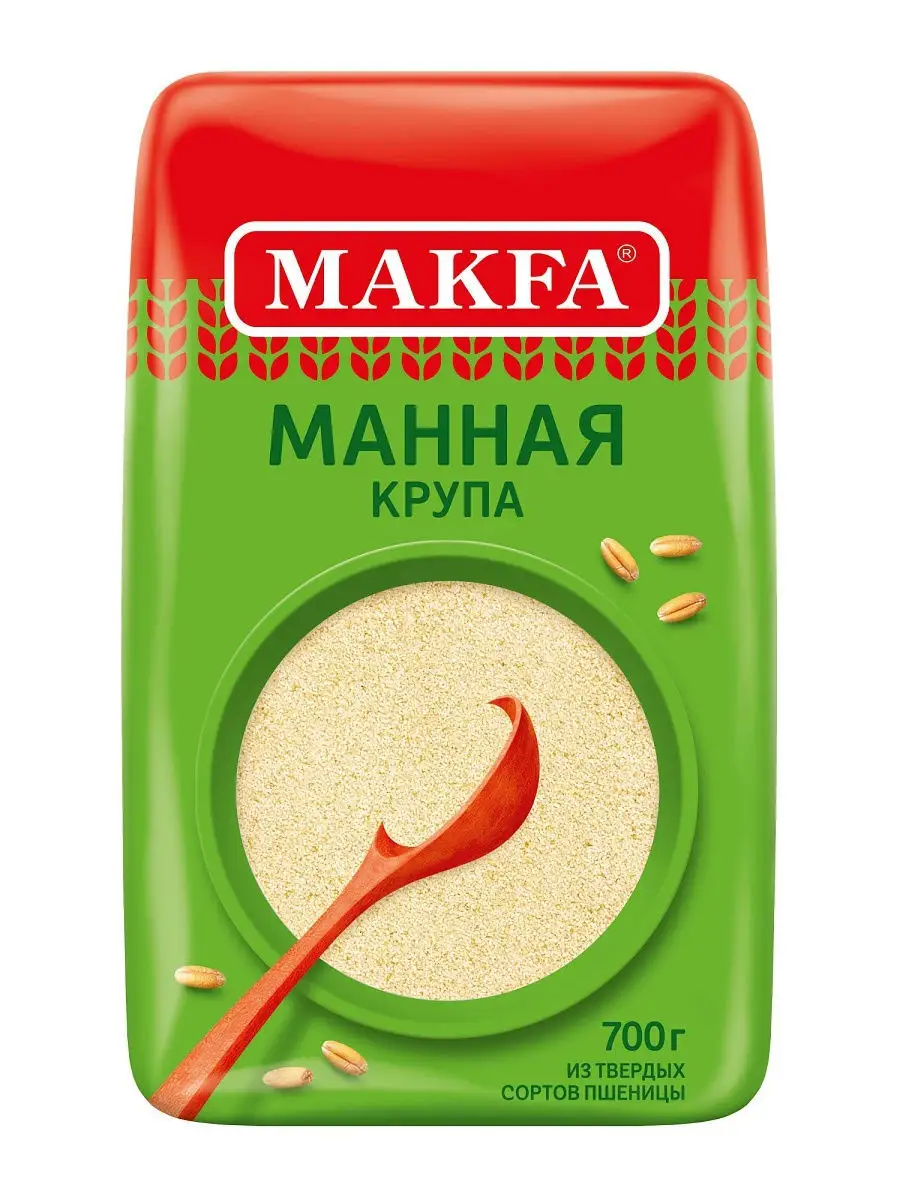 Крупа манная марки Т (из твердых сортов) 700 г MAKFA 17416631 купить за 85  ₽ в интернет-магазине Wildberries