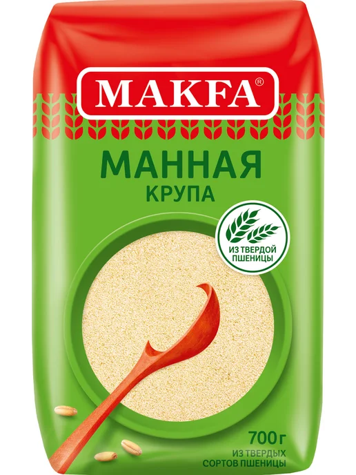 Makfa Крупа манная марки Т 700 г, 700 г