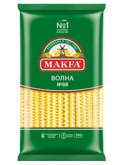 Макароны "Лапша длинная широкая "Волна" 500 г MAKFA 17416645 купить за 111 ₽ в интернет-магазине Wildberries