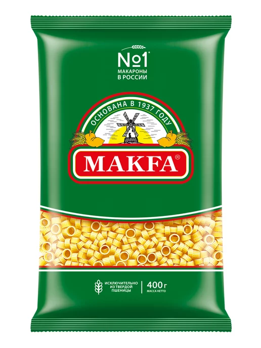 Makfa Макароны "Кольца" 400 г, 400 г