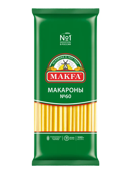 Makfa Макароны длинные 500 г, 500 г