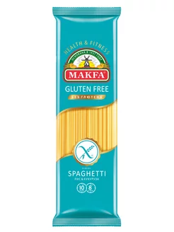 Макароны SPAGHETTI без глютена 300 г MAKFA 17416687 купить за 131 ₽ в интернет-магазине Wildberries