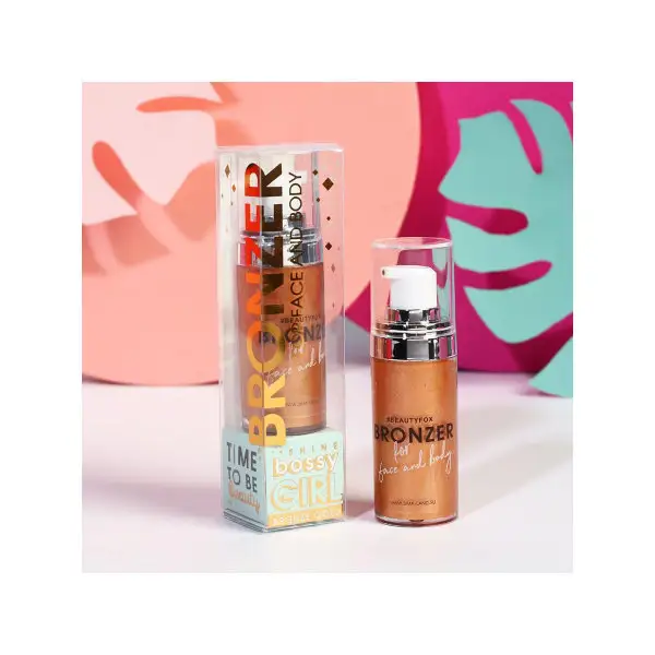 Бронзер-хайлайтер для лица и тела