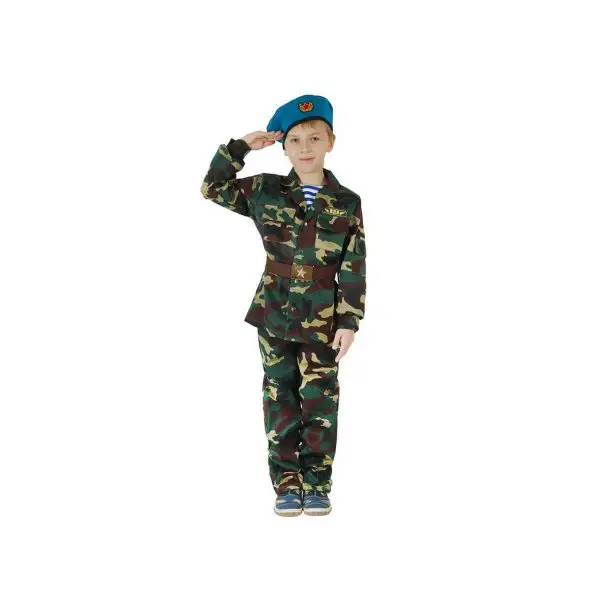 Карнавальный костюм ВДВ, китель с манишкой, брюки