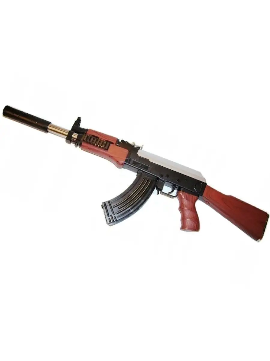 Автомат АК-47. Автомат Калашникова AK-47. Игрушечный. Игрушечное оружие.  Лазерный прицел. Подарок Ocean toys 17443589 купить в интернет-магазине  Wildberries