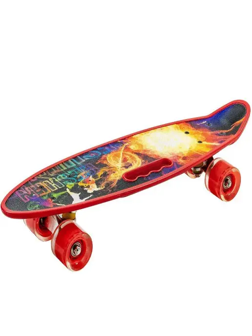 HOT.SKATE 22'' Пенниборд Скейтборд Круизер Светящиеся, вариант