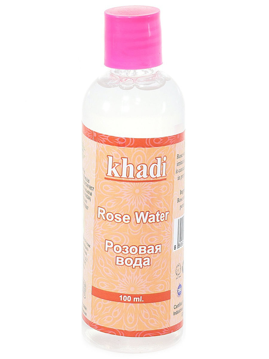 Вода 110 мл. Розовая вода Кхади. Вода розовая 110мл кр. Термальная розовая вода Khadi. Розовая вода indian Khadi.