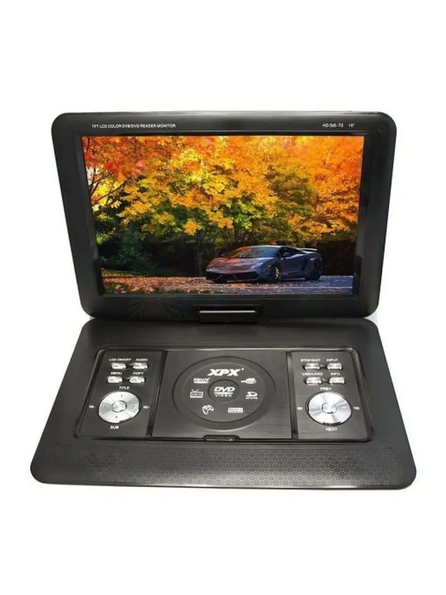 Портативный DVD-плеер XPX EA-1669L XPX 17539915 купить за 6 906 ₽ в  интернет-магазине Wildberries