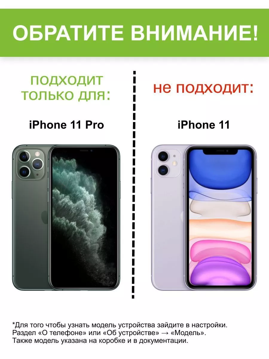 Чехол для iPhone 11 Pro, серия Soft КейсБерри 17593756 купить в  интернет-магазине Wildberries