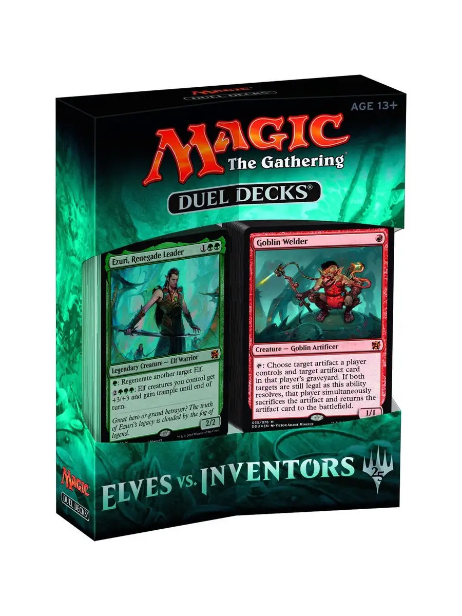 Настольная игра Magic: The Gathering Elves VS Inventors на английском языке  ККИ MTG Magic: The Gathering 17631924 купить за 4 780 ₽ в интернет-магазине  Wildberries