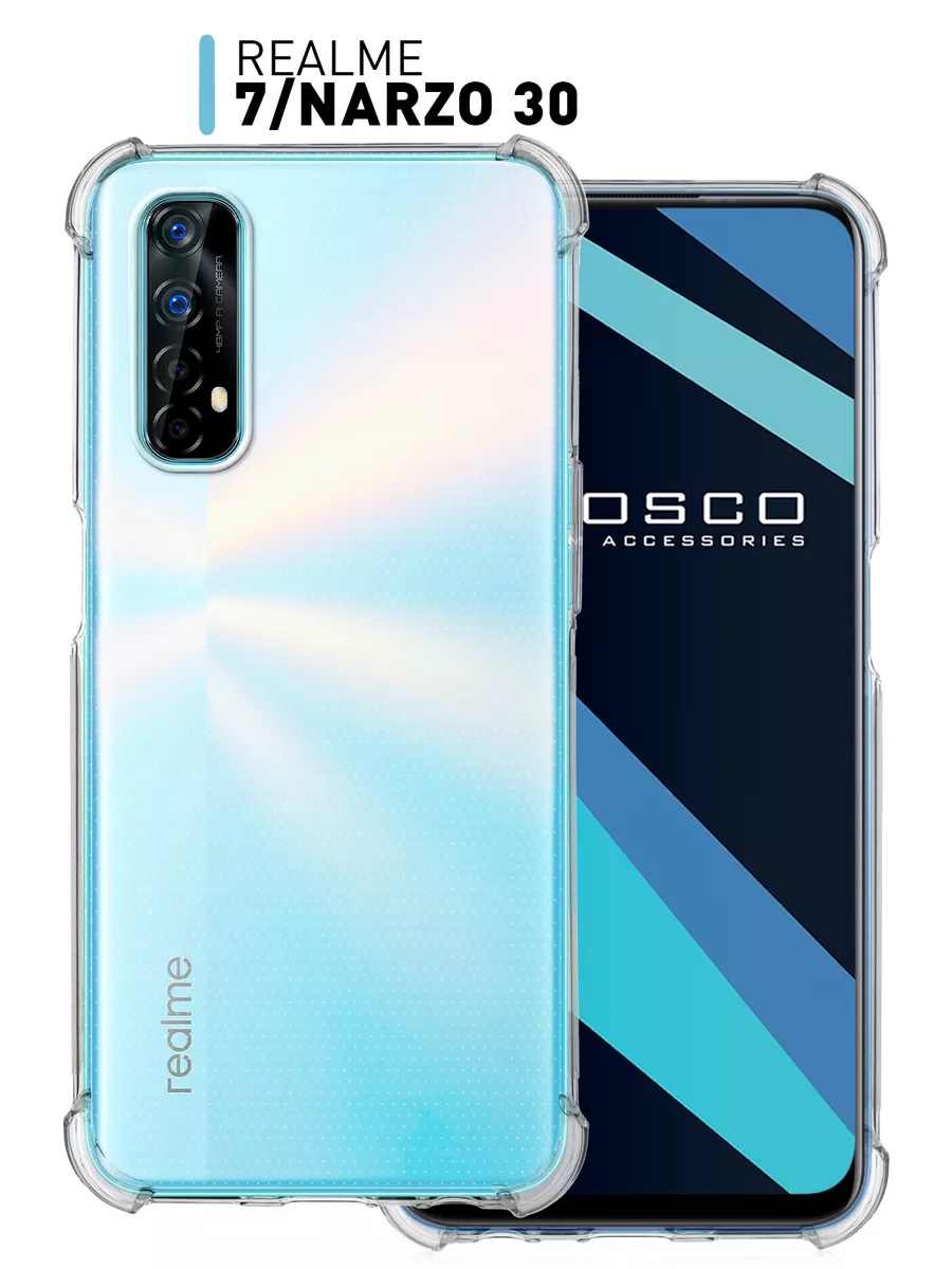 Чехол для Realme 7 Narzo 30 4G Реалми 7 Нарзо 30 4Г Rosco 17633318 купить  за 389 ₽ в интернет-магазине Wildberries