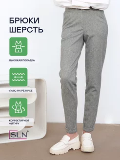 Брюки утепленные на резинке SLN 17655152 купить за 1 069 ₽ в интернет-магазине Wildberries