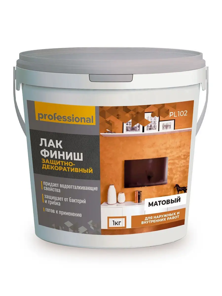 Купить Azure Эльф Decor 1л | Цена на Азур защитный лак-хамелеон для штукатурки в Украине Prof-Decor