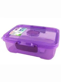 Контейнер пищевой PREMIUM GO LUNCH BOX модульный прямоугольный с клапаном 800мл DECOR 17690839 купить за 492 ₽ в интернет-магазине Wildberries