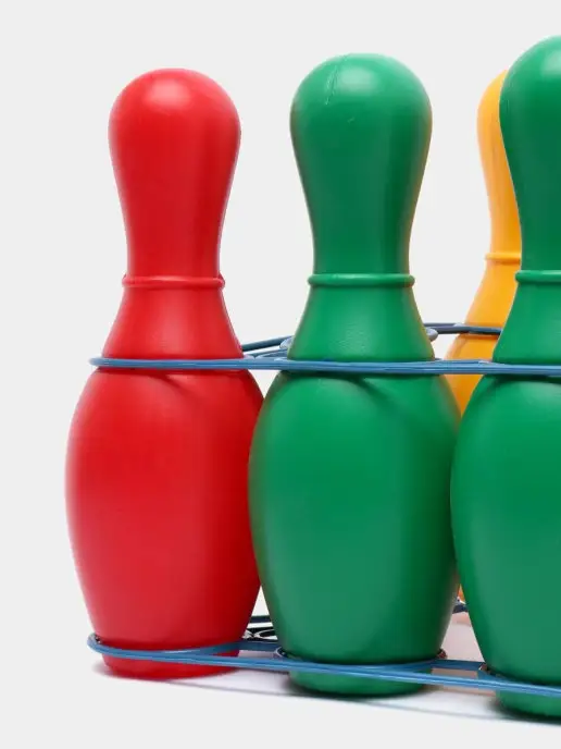 COLORPLAST Боулинг детский 9 кеглей и шар, вариант, фото 7