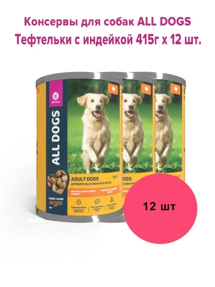 Корм All Dogs Купить Спб