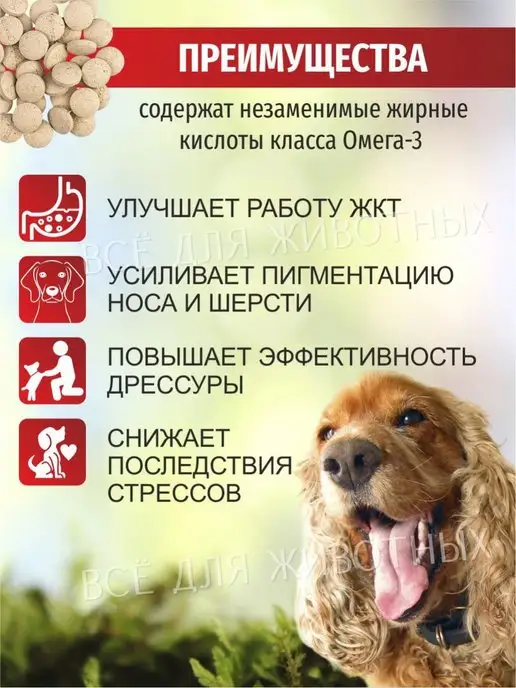 Омега Neo+ Витамины для собаки омега 3 для иммунитета, для шерсти и зуб…, вариант, фото 2