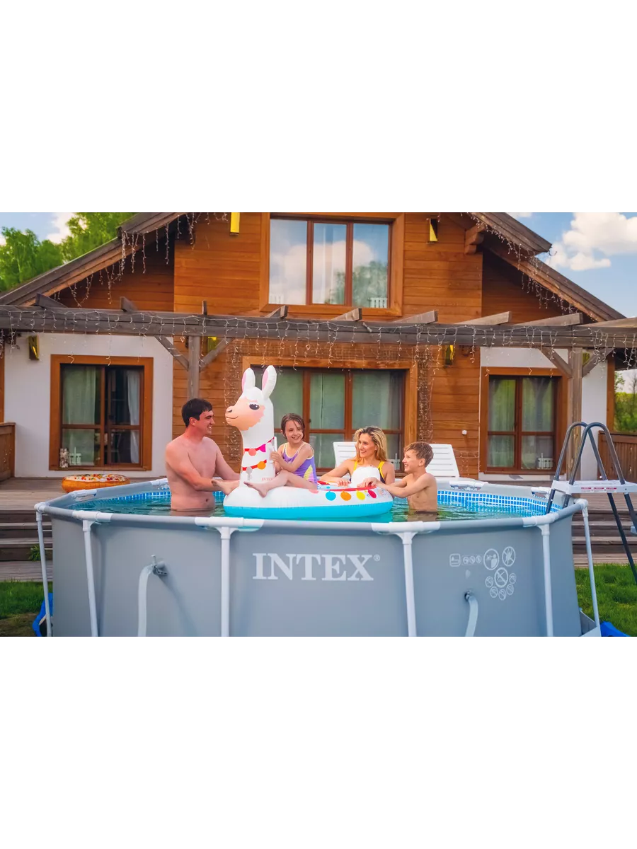 Бассейн каркасный INTEX Intex 17758216 купить в интернет-магазине  Wildberries