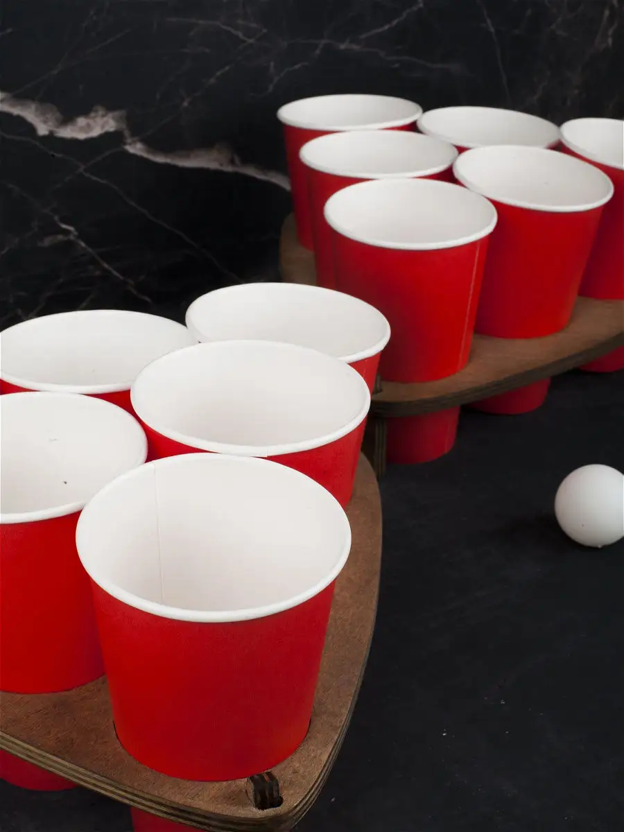 Настольная алкогольная игра Бирпонг ( Beerpong ), оригинальный подарок для  весёлых компаний BeerPongu 17769951 купить в интернет-магазине Wildberries