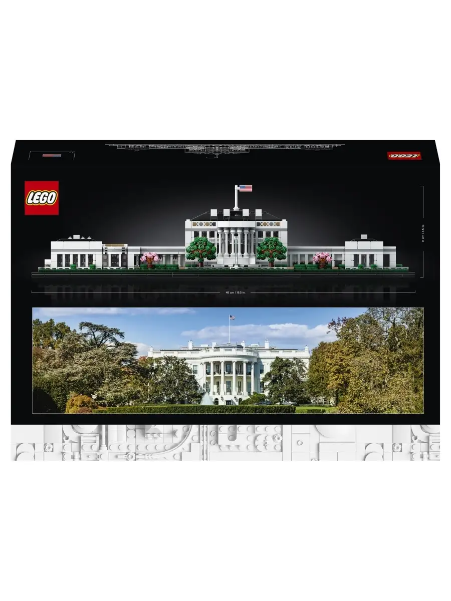 Architecture 21054 Белый дом LEGO / 17783274 купить в интернет-магазине  Wildberries