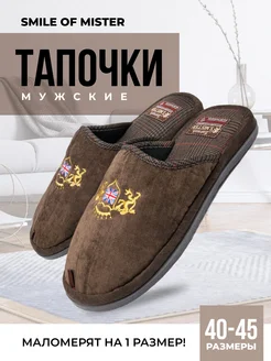 Тапочки домашние Smile of Mister 17818933 купить за 245 ₽ в интернет-магазине Wildberries