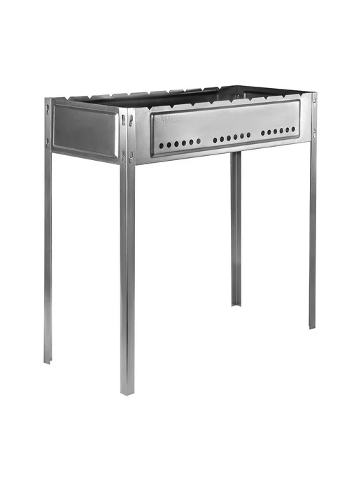 PALISAD Мангал для шашлыка разборный, сталь 0.7 мм, 69548, серый, фото 3