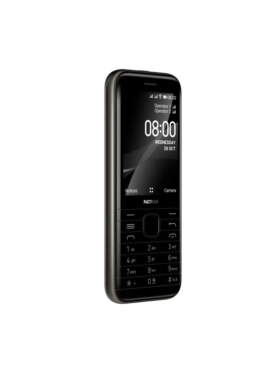 Мобильный телефон Nokia 8000 4G DS/2,8/320х240/QVGA/512МБ+4ГБ/2МП/1500  mAh/QC8909 Nokia 17867888 купить в интернет-магазине Wildberries