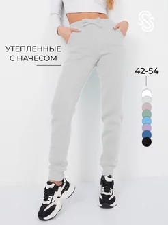 Брюки спортивные утепленные с начесом осенние STELLIO 17884372 купить за 1 517 ₽ в интернет-магазине Wildberries